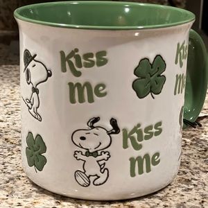Snoopy at Patrick’s day mug